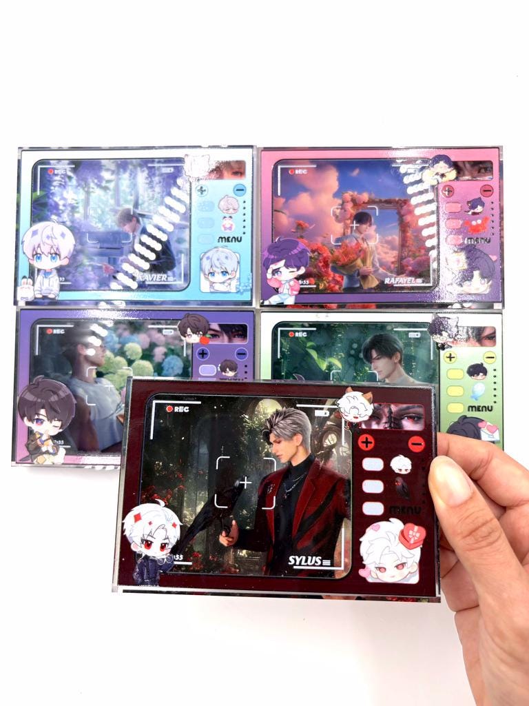 Love and Deepspace Acrylic Block Sylus Xavier Rafayel Zayne Otome gamer gift C413