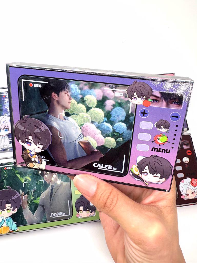 Love and Deepspace Acrylic Block Sylus Xavier Rafayel Zayne Otome gamer gift C413