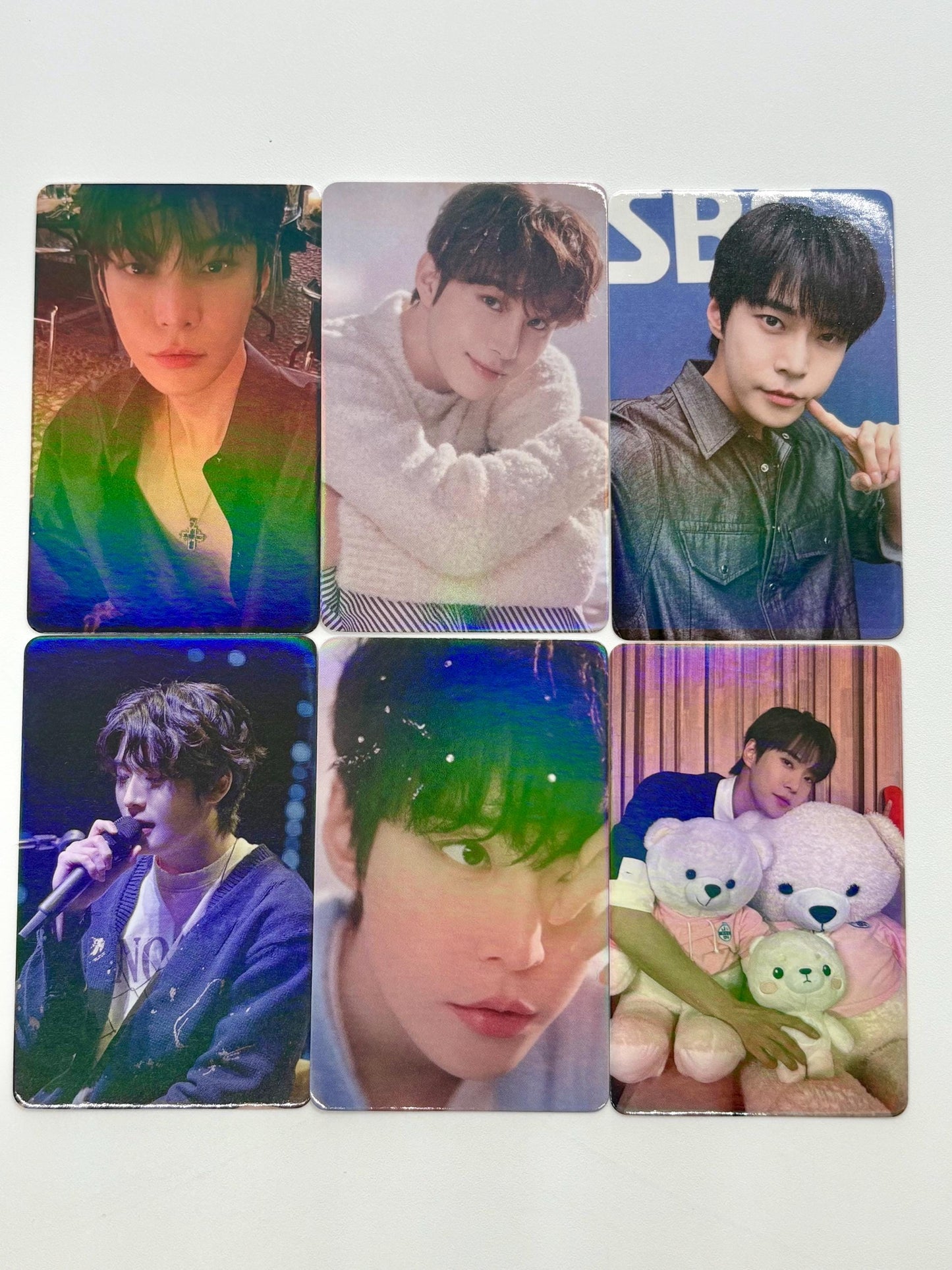 NCT DoJaeJung 55pc/set Doyoung Jaehyun Jungwoo Kpop merch laser lomo cards C414