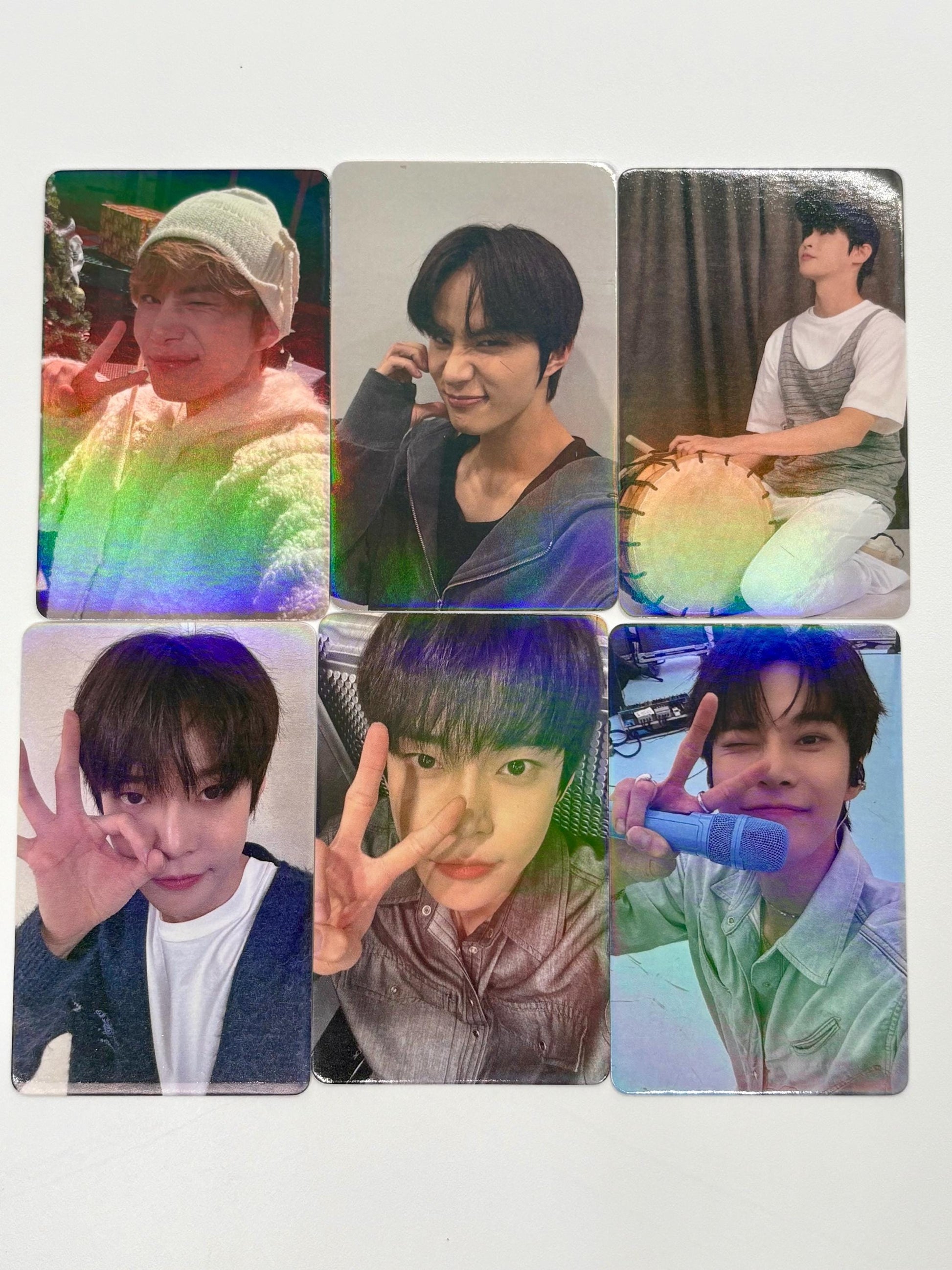 NCT DoJaeJung 55pc/set Doyoung Jaehyun Jungwoo Kpop merch laser lomo cards C414