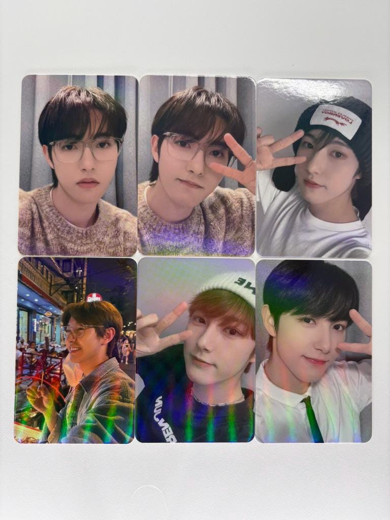 NCT RENJUN 55pc/set NCT Dream Jeno Haechan Jaemin Chenle Jisung Kpop merch laser lomo cards C417