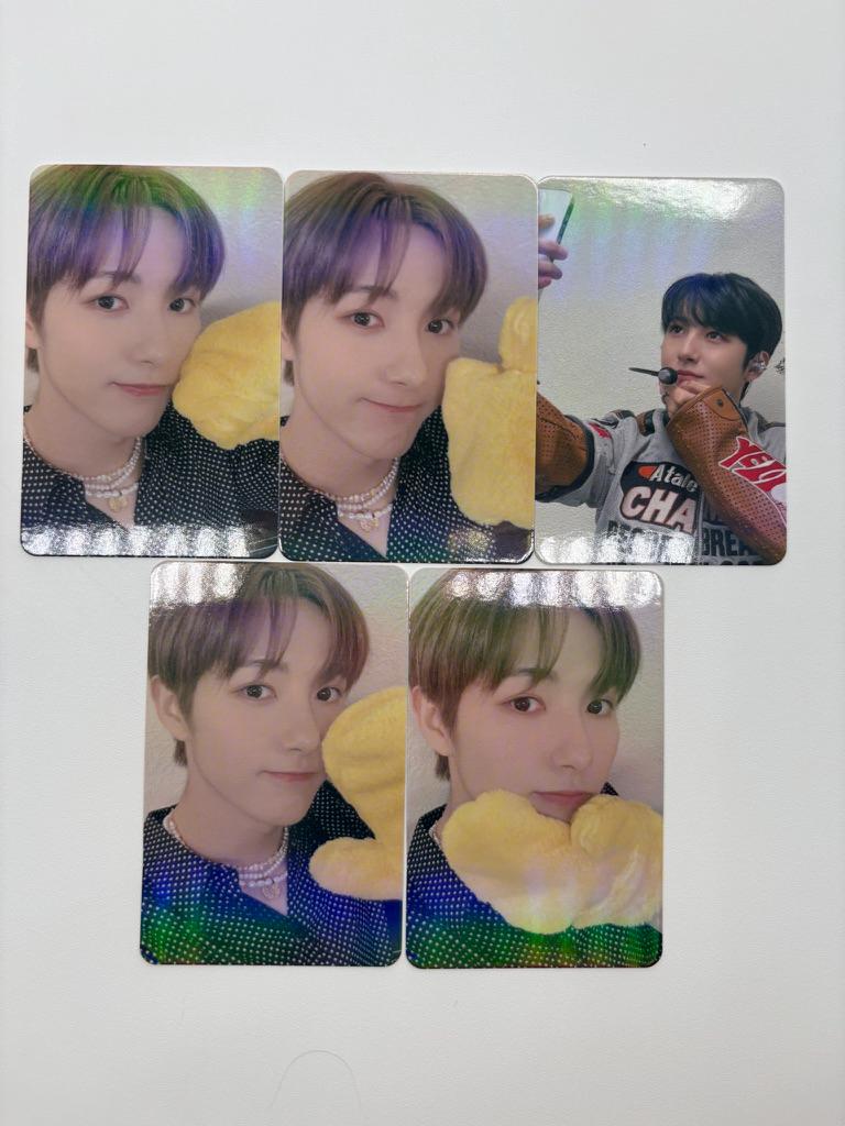 NCT RENJUN 55pc/set NCT Dream Jeno Haechan Jaemin Chenle Jisung Kpop merch laser lomo cards C417