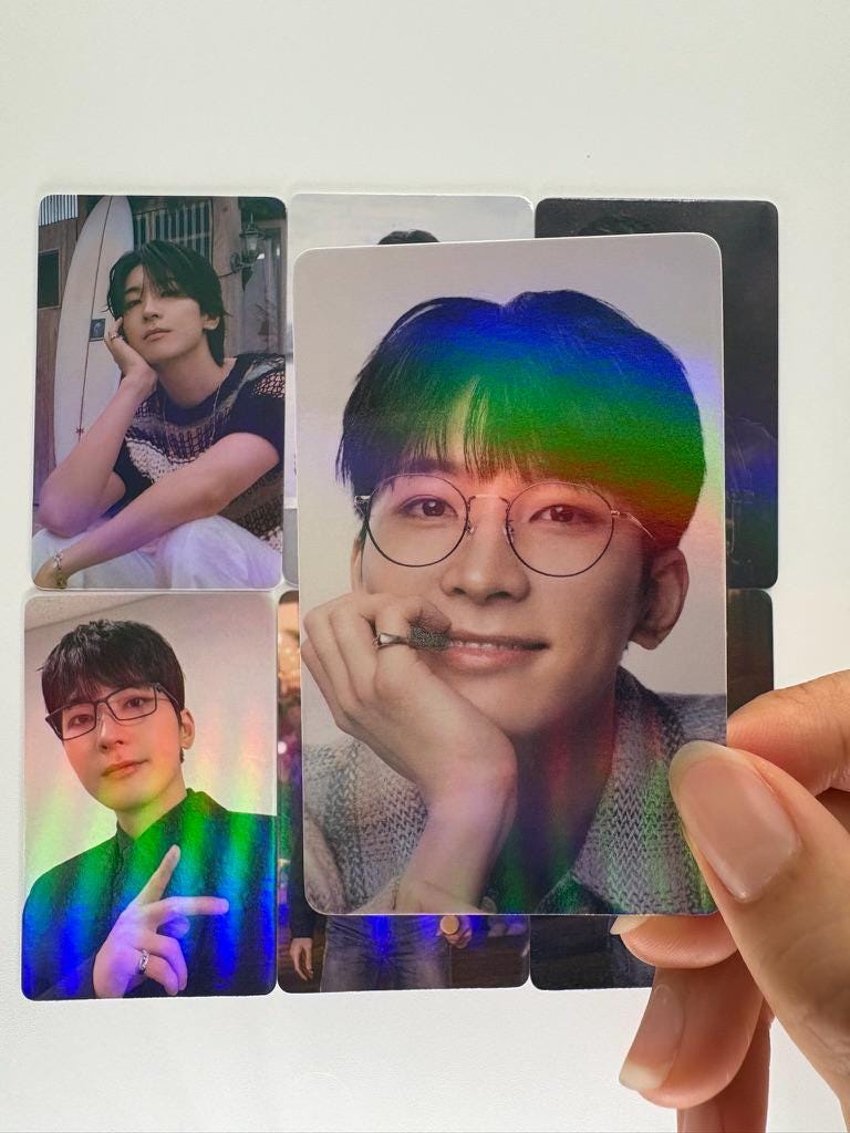 Wonwoo Seventeen 55pc/set KPOP Photocards SVT merch lomo card C418
