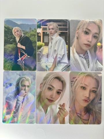 Felix 50pc holographic lomo cards Stray Kids Merch KPOP Yongbok Bangchan Leeknow Hyunjin SKZ gift for STAY C421