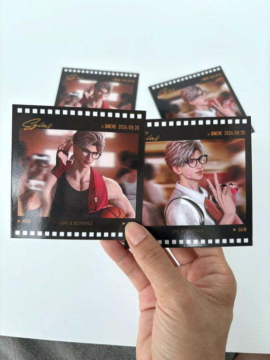 2pcs Sylus PostCard! Love and Deepspace Qinche Xavier Rafayel Zayne Otome gamer Ita bag gift C423