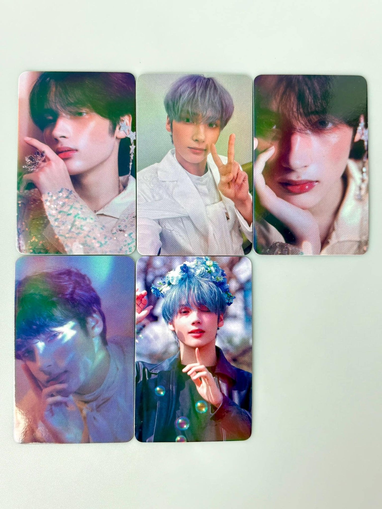 TXT 55pc/set Yeonjun Soobin Beomgyu Taehyun HueningKai Kpop merch lomo card C425