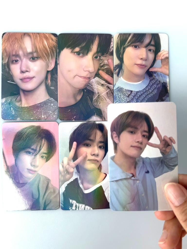 TXT 55pc/set Yeonjun Soobin Beomgyu Taehyun HueningKai Kpop merch lomo card C426