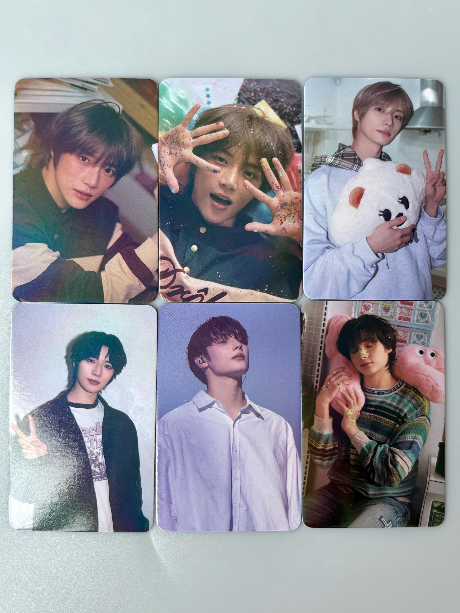 TXT 55pc/set Yeonjun Soobin Beomgyu Taehyun HueningKai Kpop merch lomo card C427