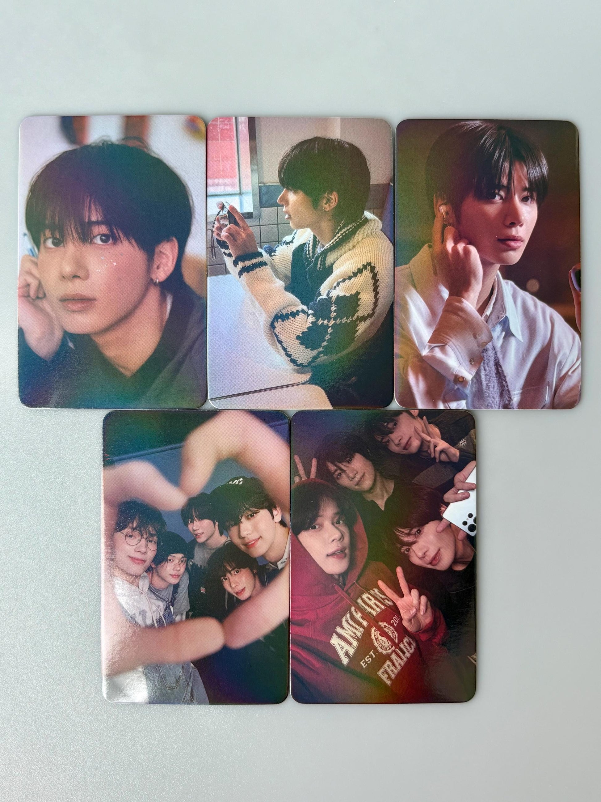 TXT 55pc/set Yeonjun Soobin Beomgyu Taehyun HueningKai Kpop merch lomo card C427
