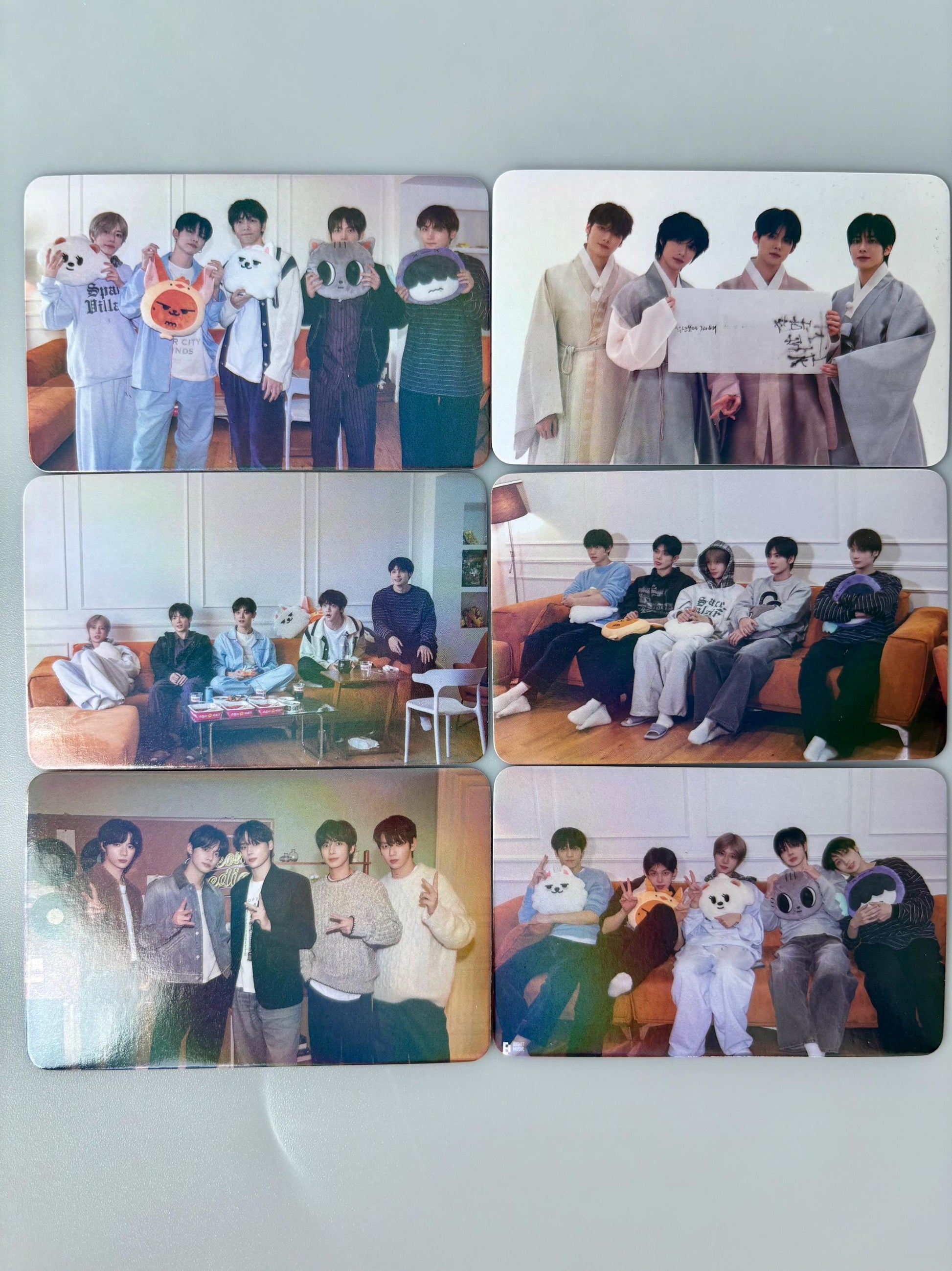 TXT 55pc/set Yeonjun Soobin Beomgyu Taehyun HueningKai Kpop merch lomo card C427