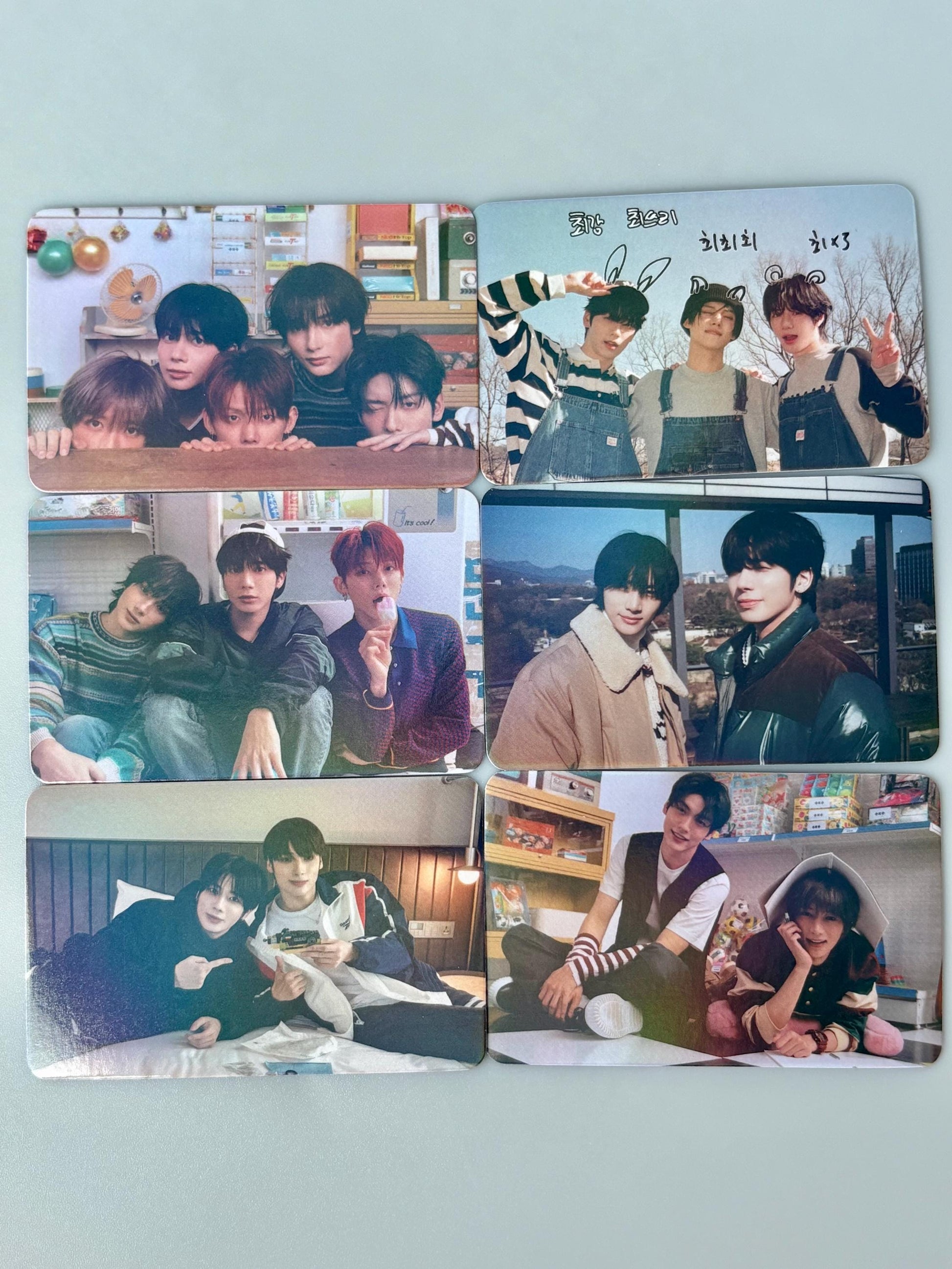 TXT 55pc/set Yeonjun Soobin Beomgyu Taehyun HueningKai Kpop merch lomo card C427