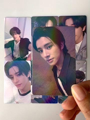 Jake 50pc/set laser cards jakesim enhypen Kpop boy group merch lomo photocards C436