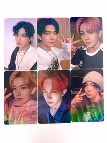 Heeseung 50pc/set laser cards Enhypen Kpop boy group merch lomo photocards C439