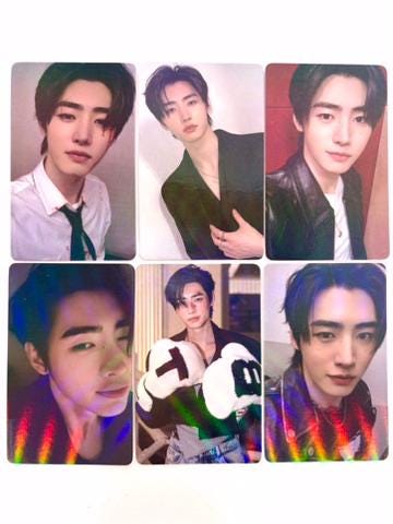 Sunghoon 55pc/set laser cards Enhypen Kpop boy group merch lomo photocards C441