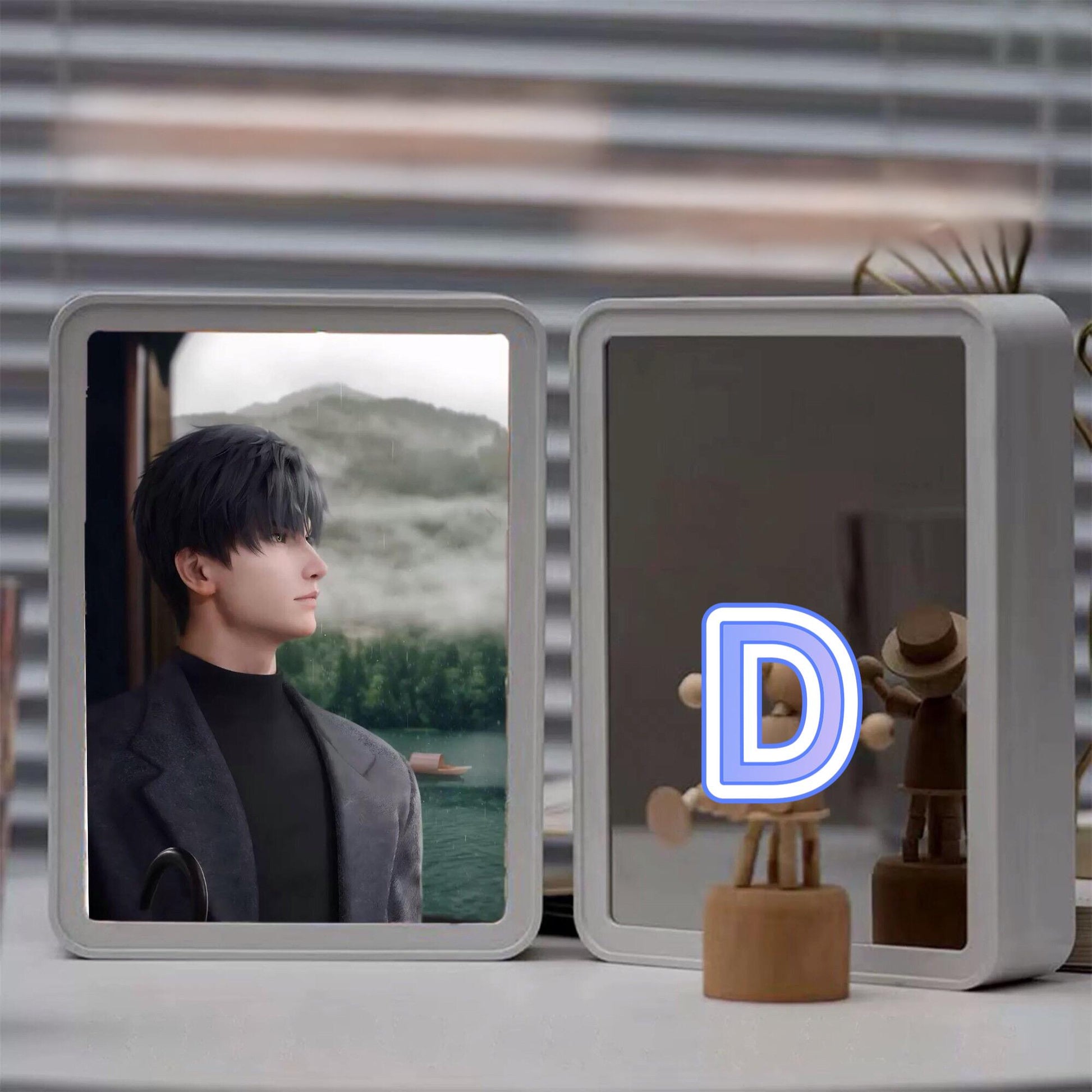 Zayne Mirror/LightBox! Customisable Love and Deepspace Sylus Xavier Rafayel Zayne Caleb Otome gamer gift C444