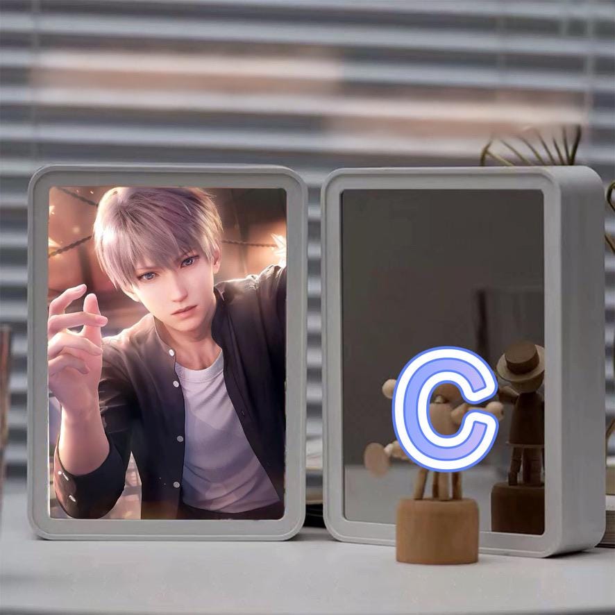 Xavier Mirror/LightBox! Customisable Love and Deepspace Sylus Xavier Rafayel Zayne Caleb Otome gamer gift C445