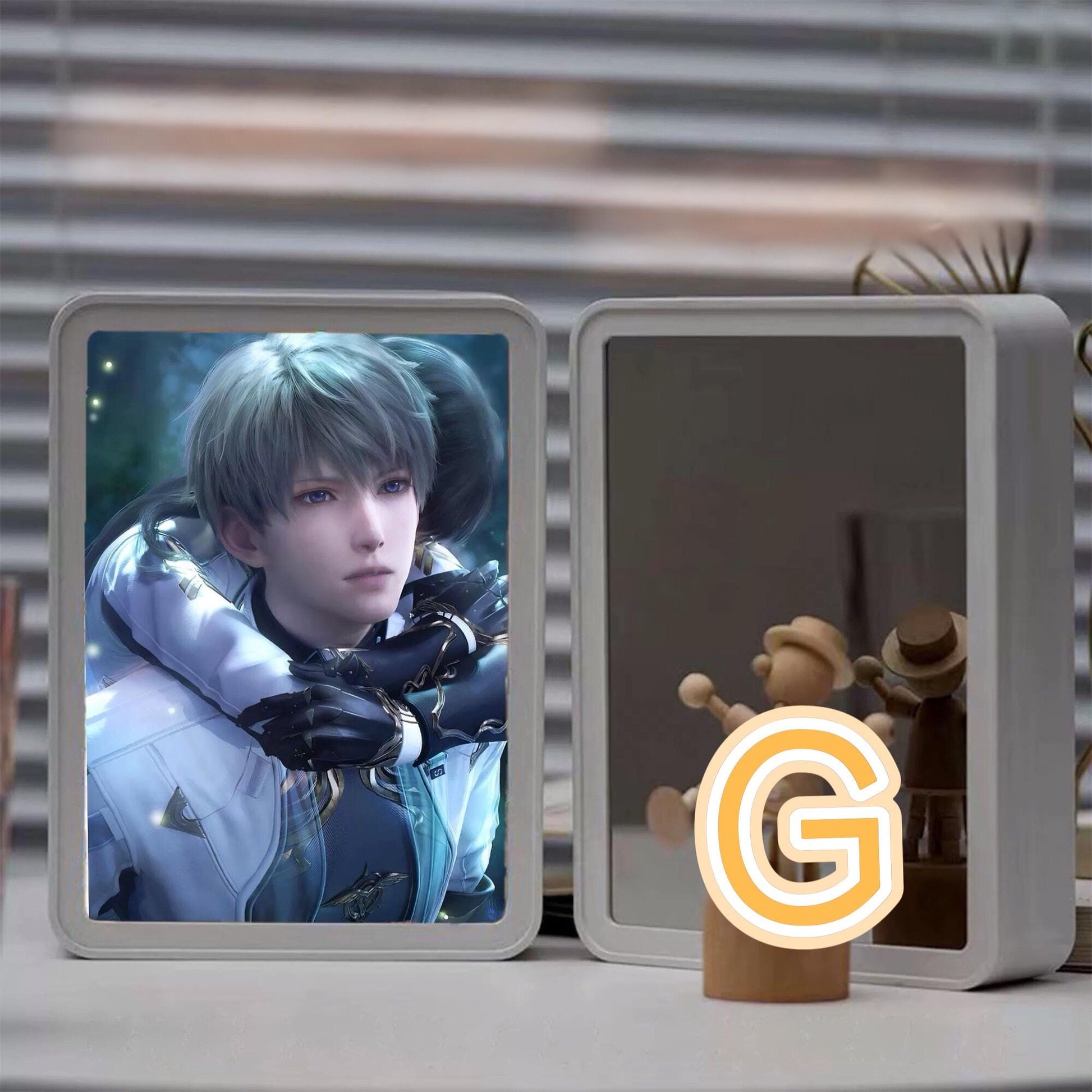 Xavier Mirror/LightBox! Customisable Love and Deepspace Sylus Xavier Rafayel Zayne Caleb Otome gamer gift C445