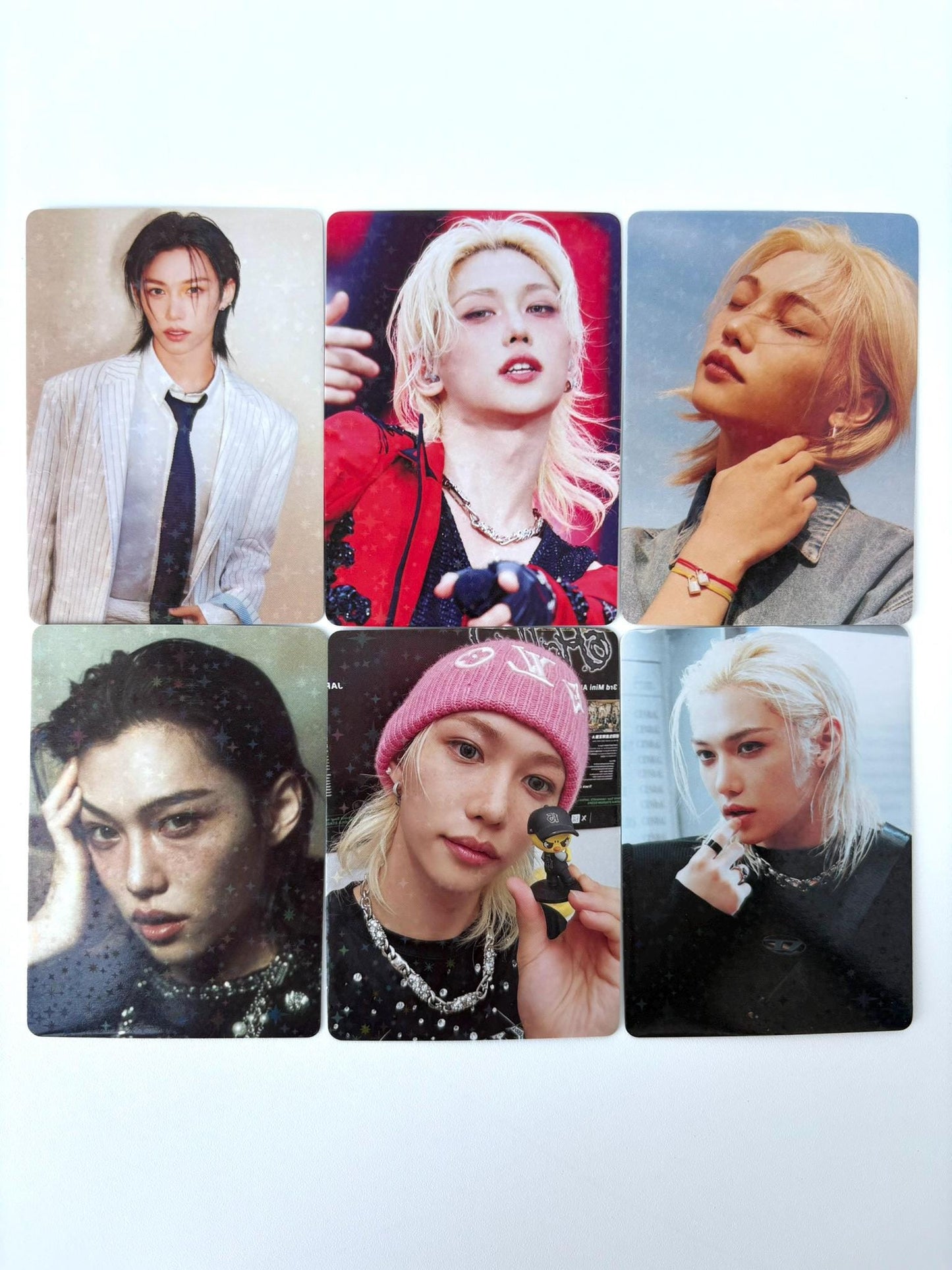 Felix 45pc laser lomo cards Stray Kids Merch KPOP Yongbok Bangchan Leeknow Hyunjin SKZ gift for STAY C446