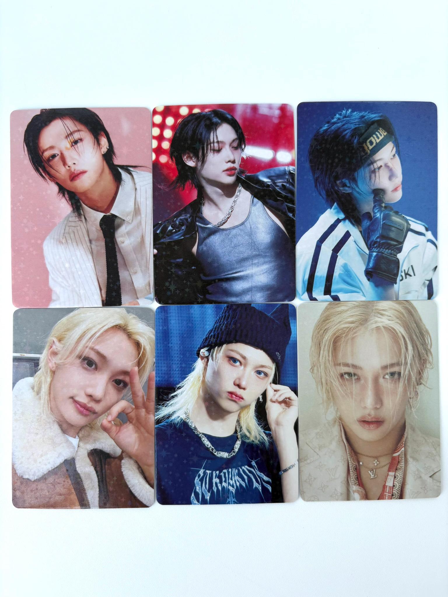 Felix 45pc laser lomo cards Stray Kids Merch KPOP Yongbok Bangchan Leeknow Hyunjin SKZ gift for STAY C446