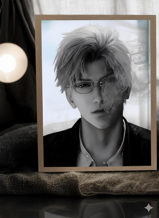 Sylus Mirror/LightBox! Custom Order Night Lamp Love and Deepspace Sylus Xavier Rafayel Zayne Caleb Otome gamer gift bedroom decor C501