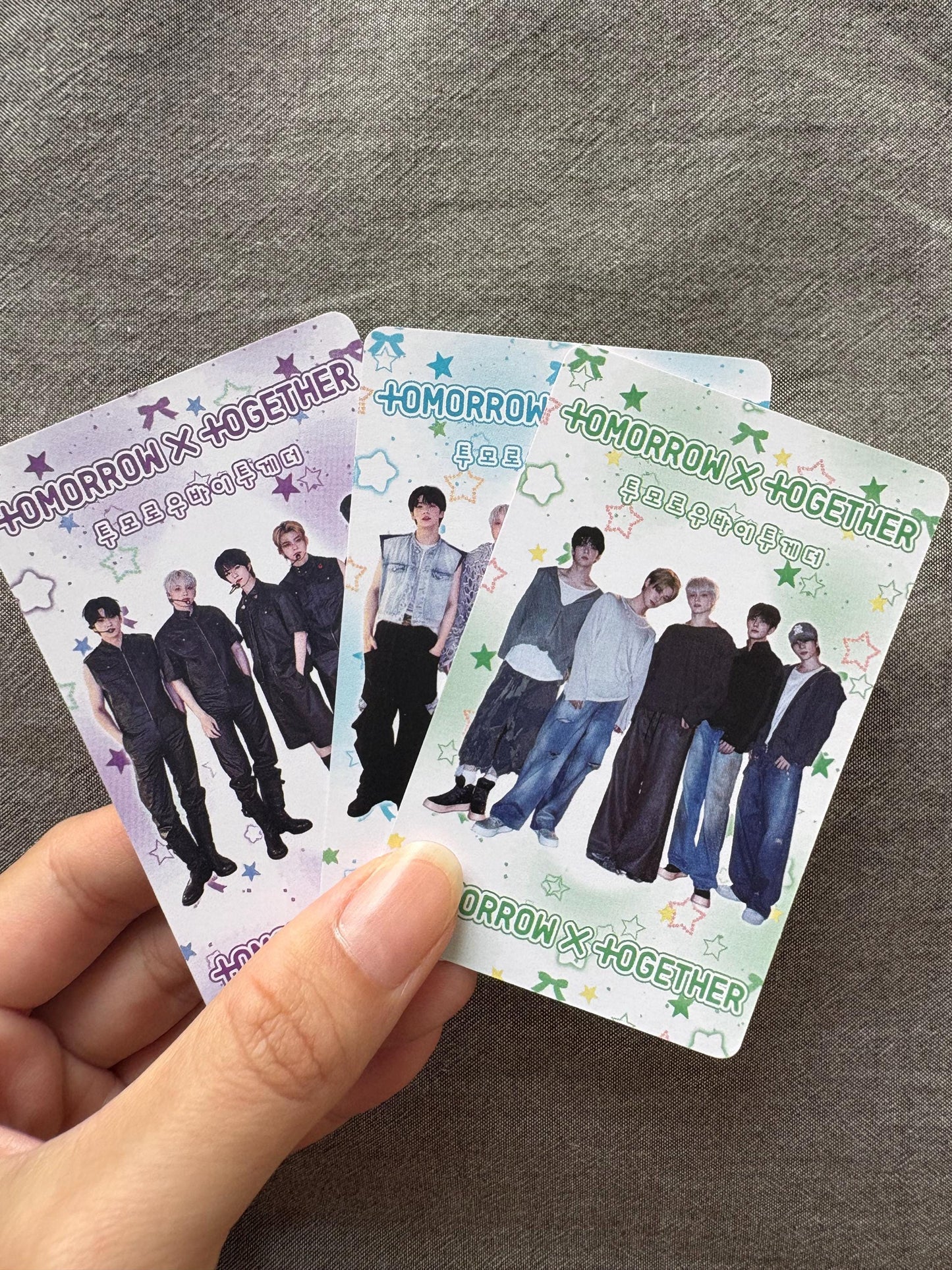 t x t 50pc/set photocards Yeonjun Soobin Beomgyu Taehyun HueningKai Kpop merch lomo card tommorrow x together