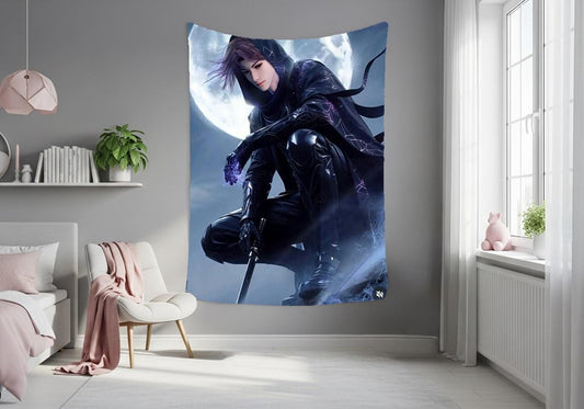 Rafayel Hanging Tapestry | Love and Deepspace | Personalized Wall Art | Made to Order | Polyester Fabric | Ship Flag Banner