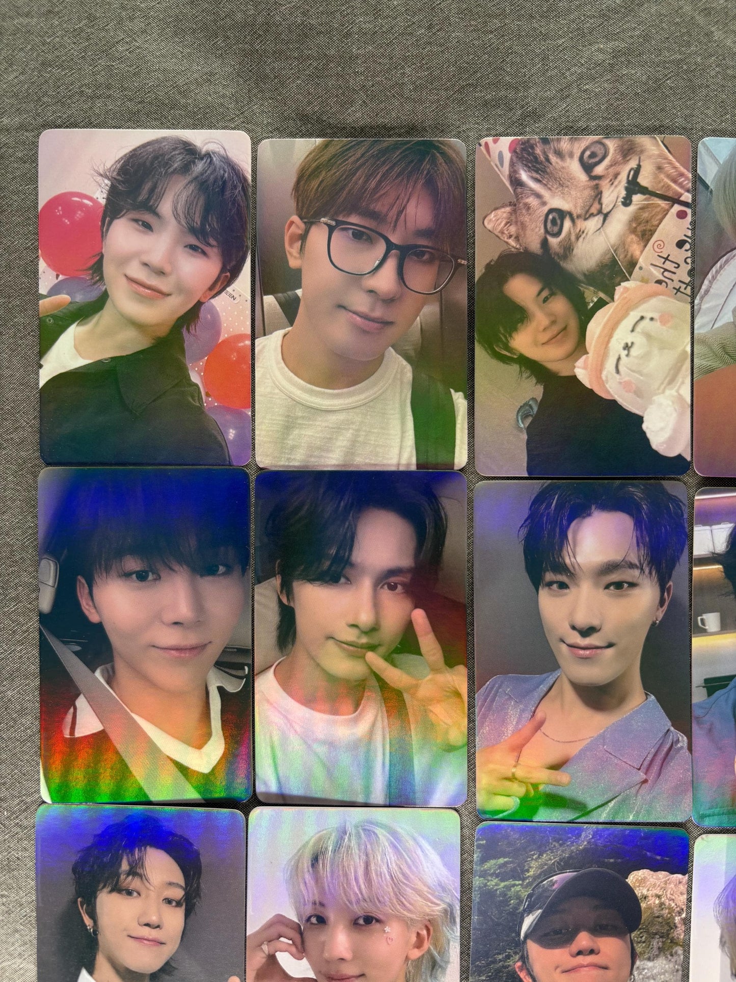 Seventeen 50pc/set Laser Photocards SCoups Jeonghan Joshua Jun Hoshi Wonwoo Woozi DK Mingyu The8 Seungkwan Vernon Dino Kpop Lomo Cards