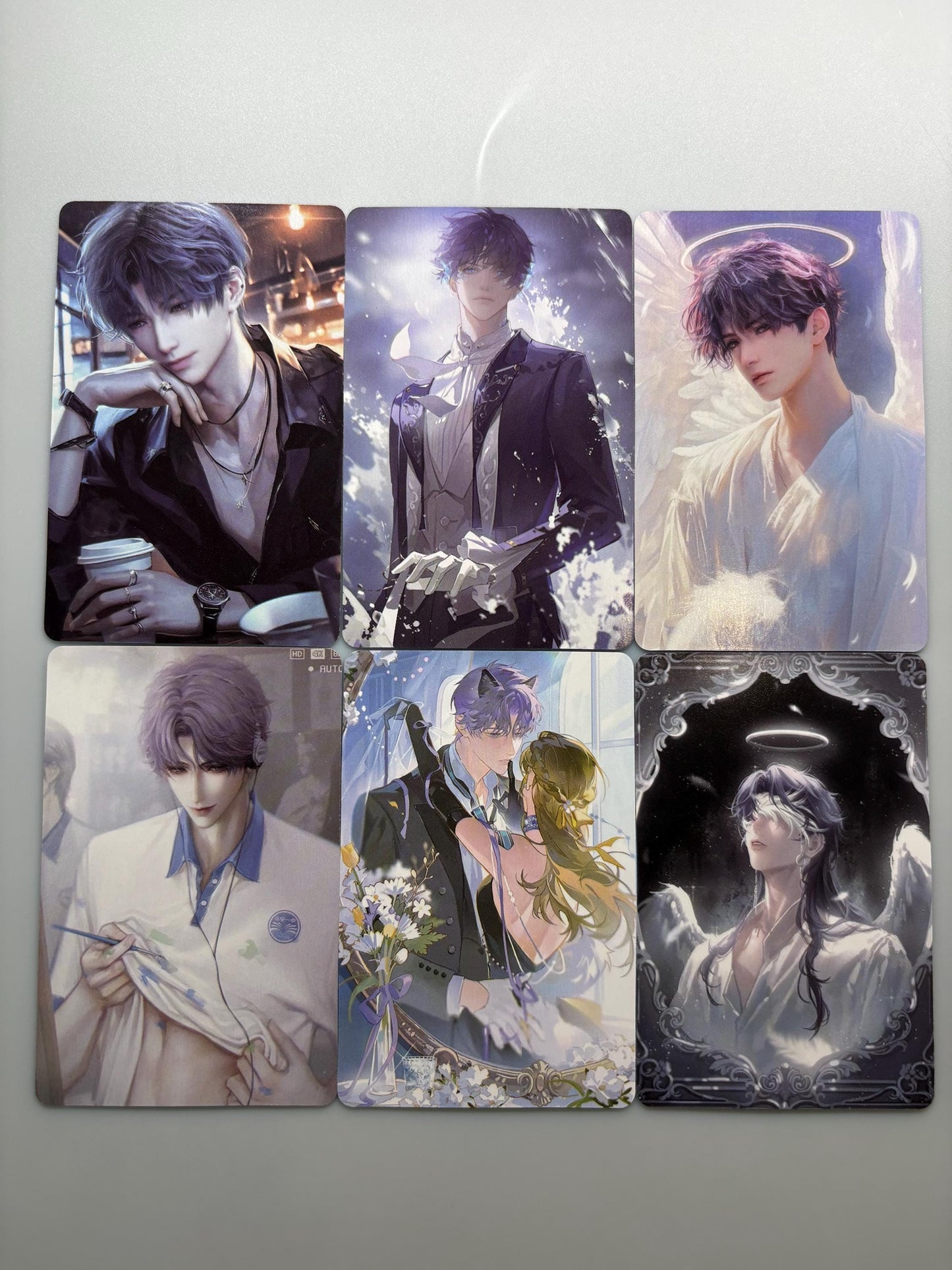 Rafayel Holographic Lomo Cards: Love and Deepspace Gamer Gift (50pcs)