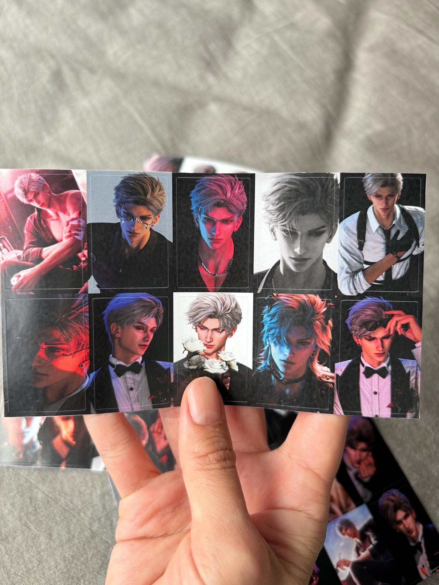 Love and Deepspace Stickers, Fanmade Sylus Set (80pcs)