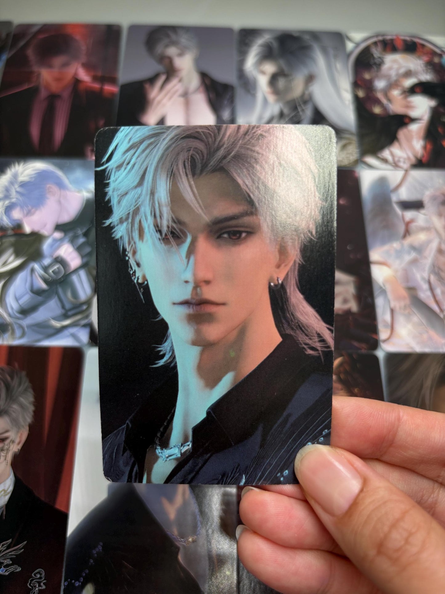 55pcs/set Sylus photo cards! Love and Deepspace LaDS lomo Xavier Rafayel Zayne Caleb Otome gamer gift