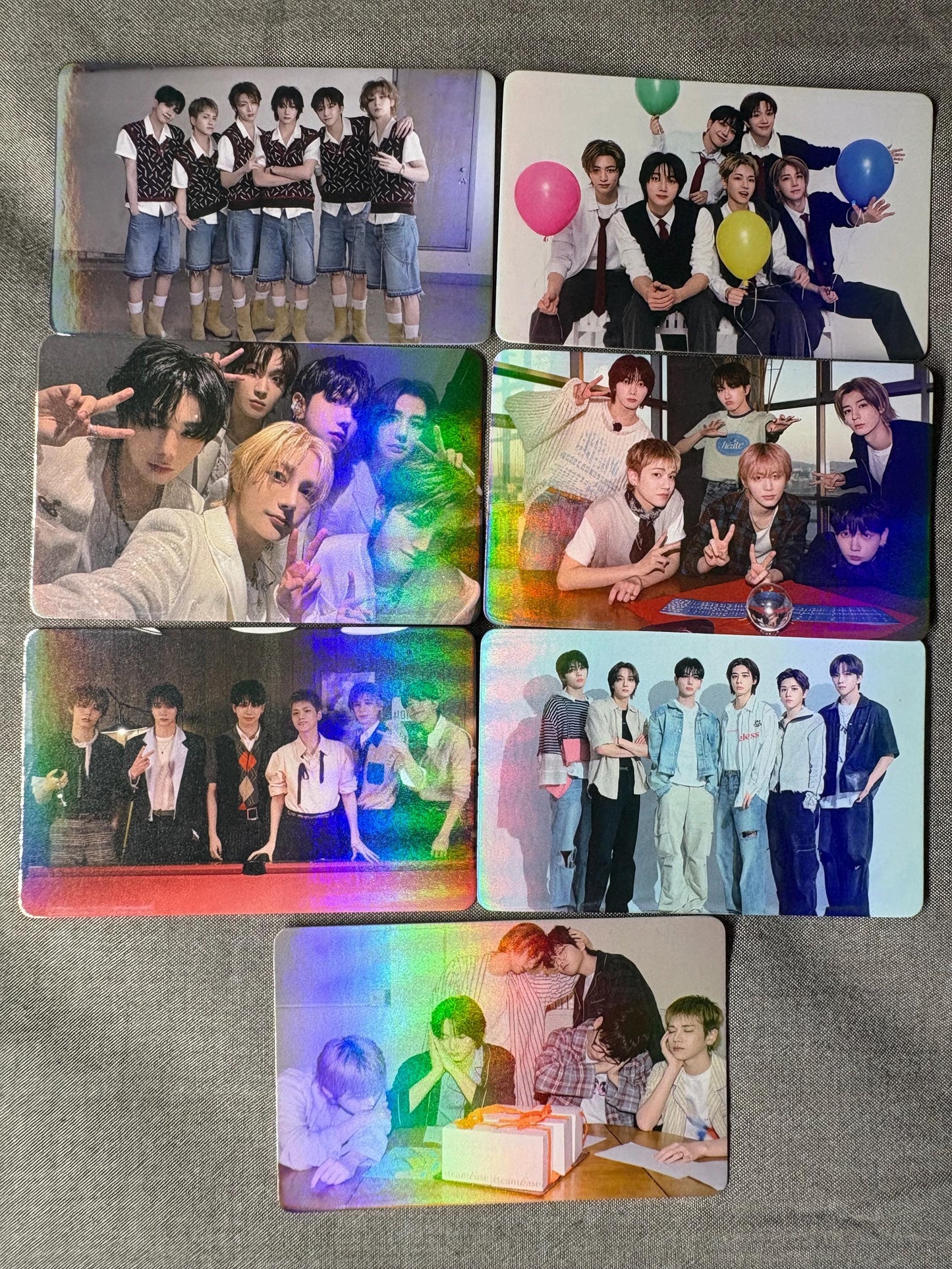 BoyNextDoor 50pc/set photocards holographic Taesan Sungho Jaehyun Leehan Riwoo Woonhak Kpop merch