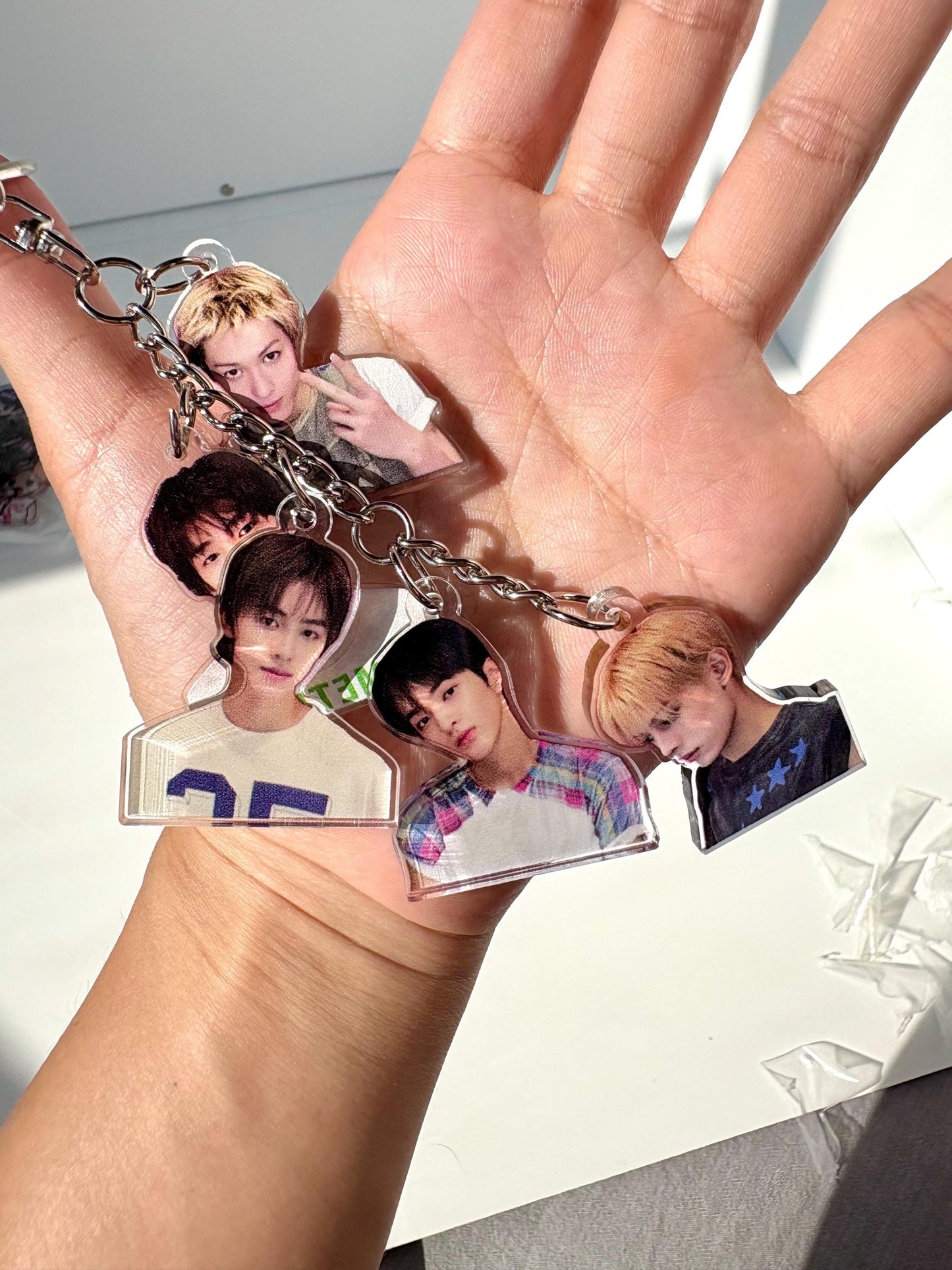 CORTi S keychain James Juhoon Martin Seonghyeon Keonho Kpop gift