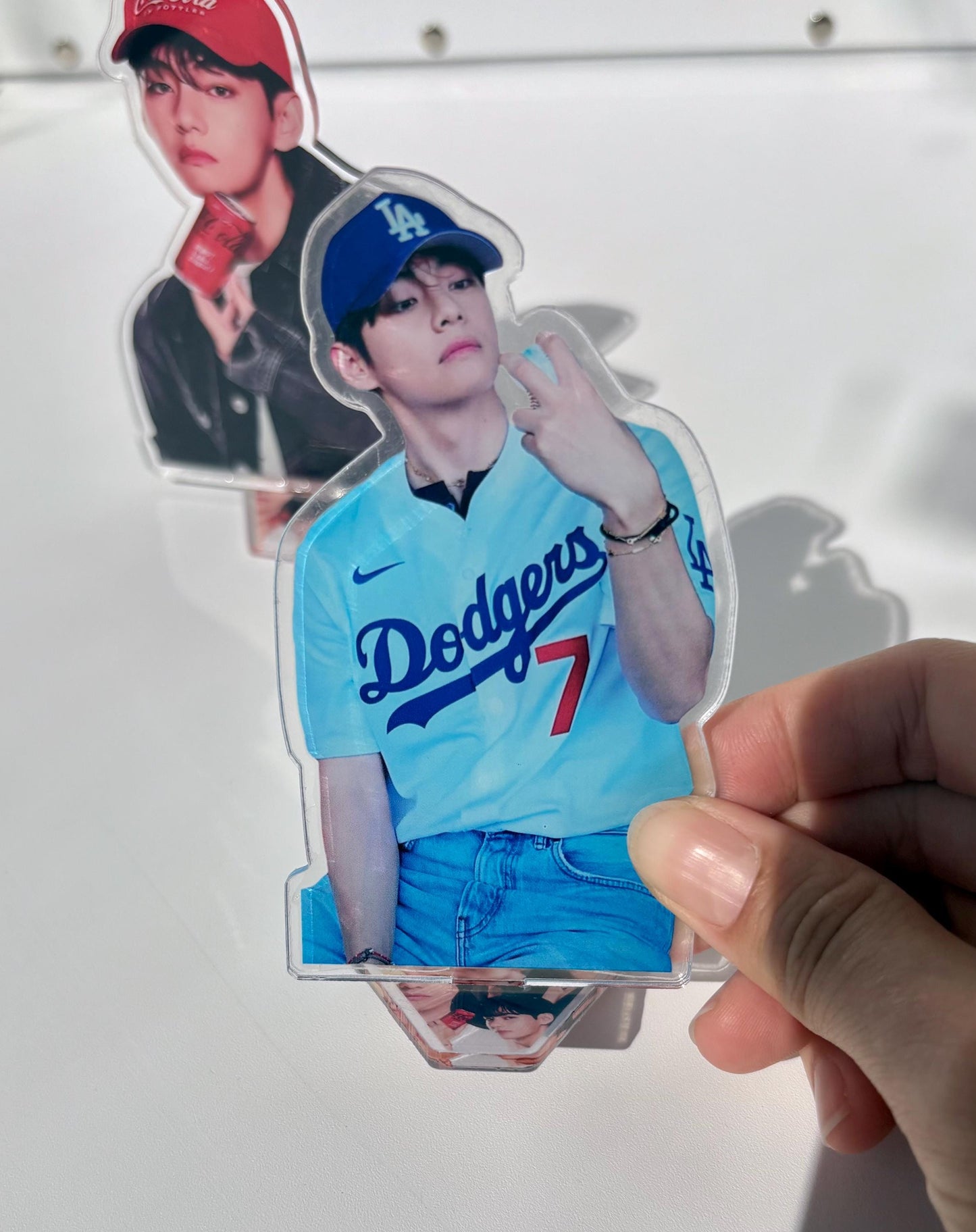 BTS Taehyung Acrylic Figure Stand Set (6pcs) Fan Made ARMY Merch