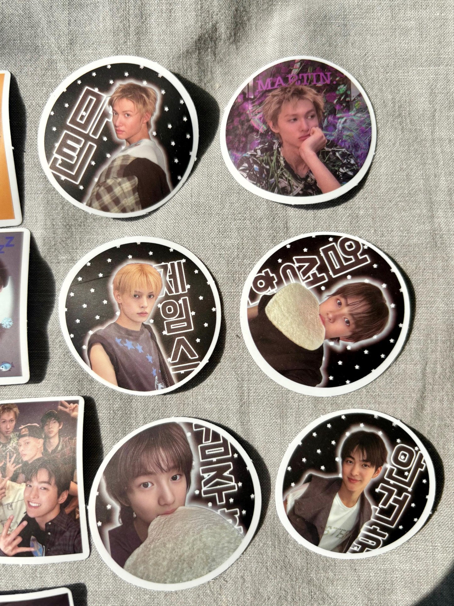 CORTi S stickers (50pcs) James Juhoon Martin Seonghyeon Keonho Kpop gift