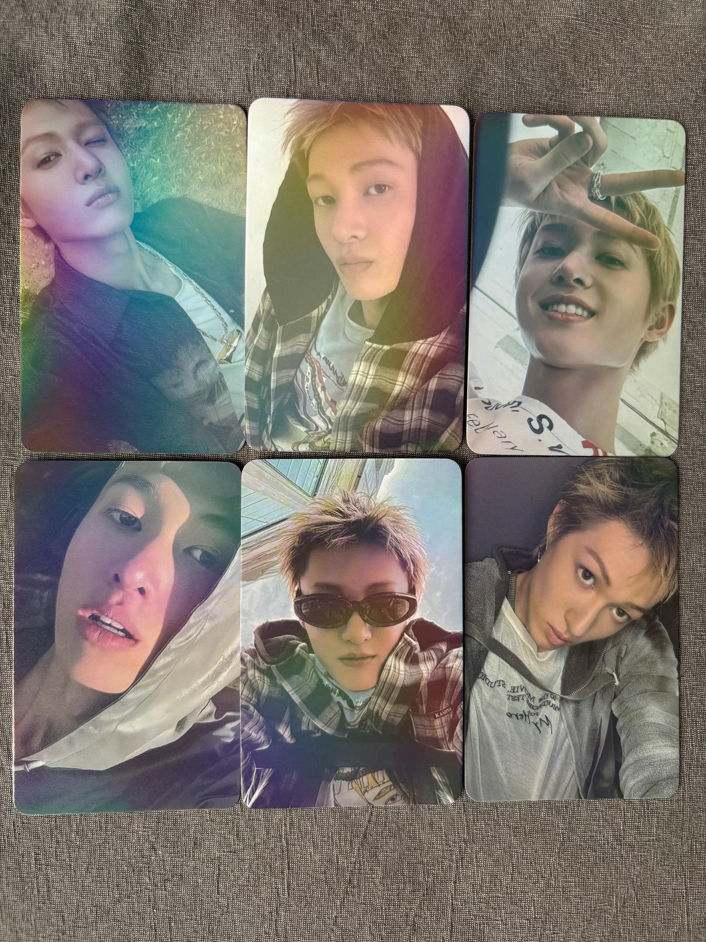 50pc/set Martin holographic photocards, Kpop C O R T I S lomo cards
