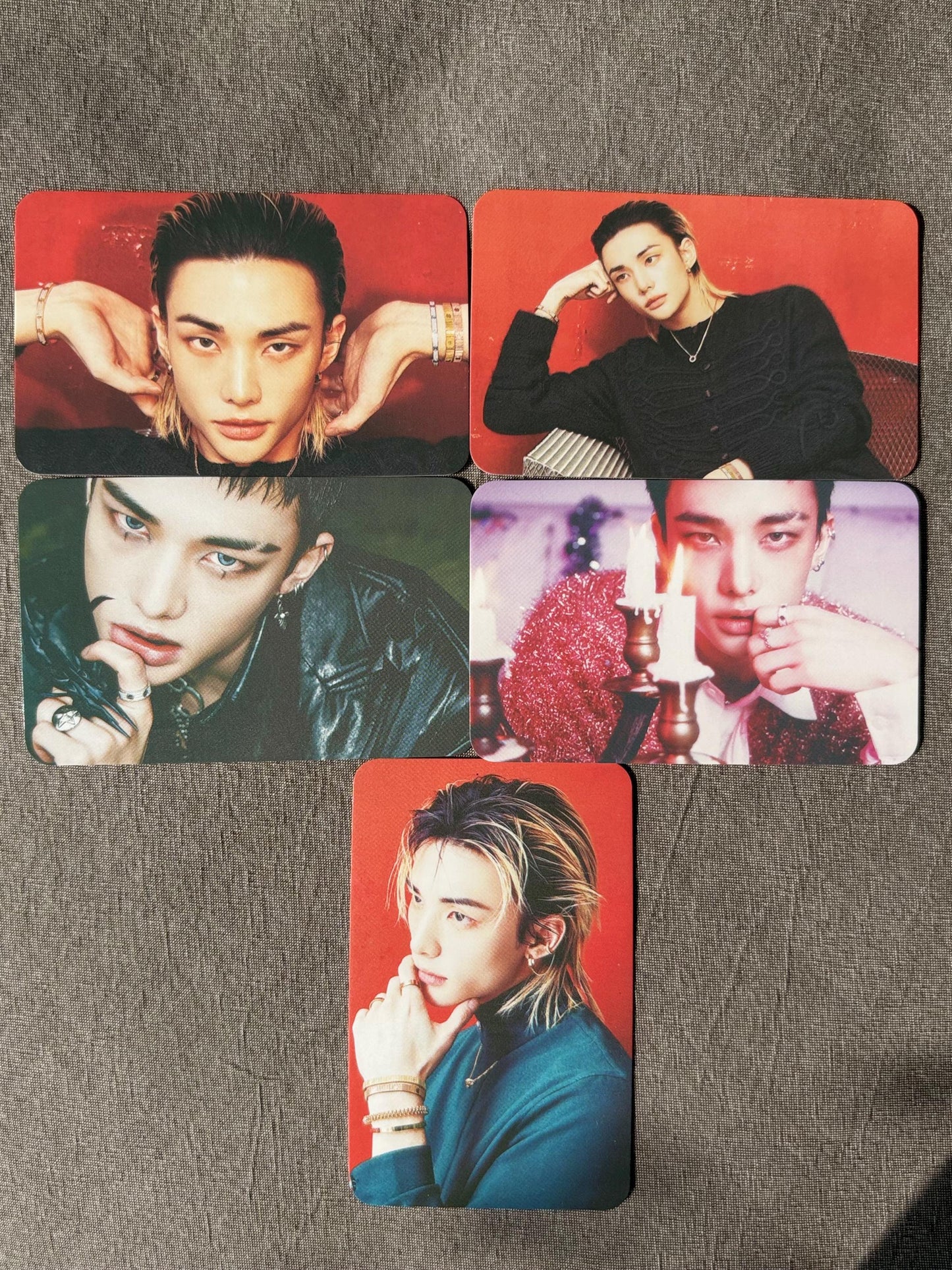 Hyunjin Stray Kids Lomo Cards: KPOP Fan Merch (60pc Set)