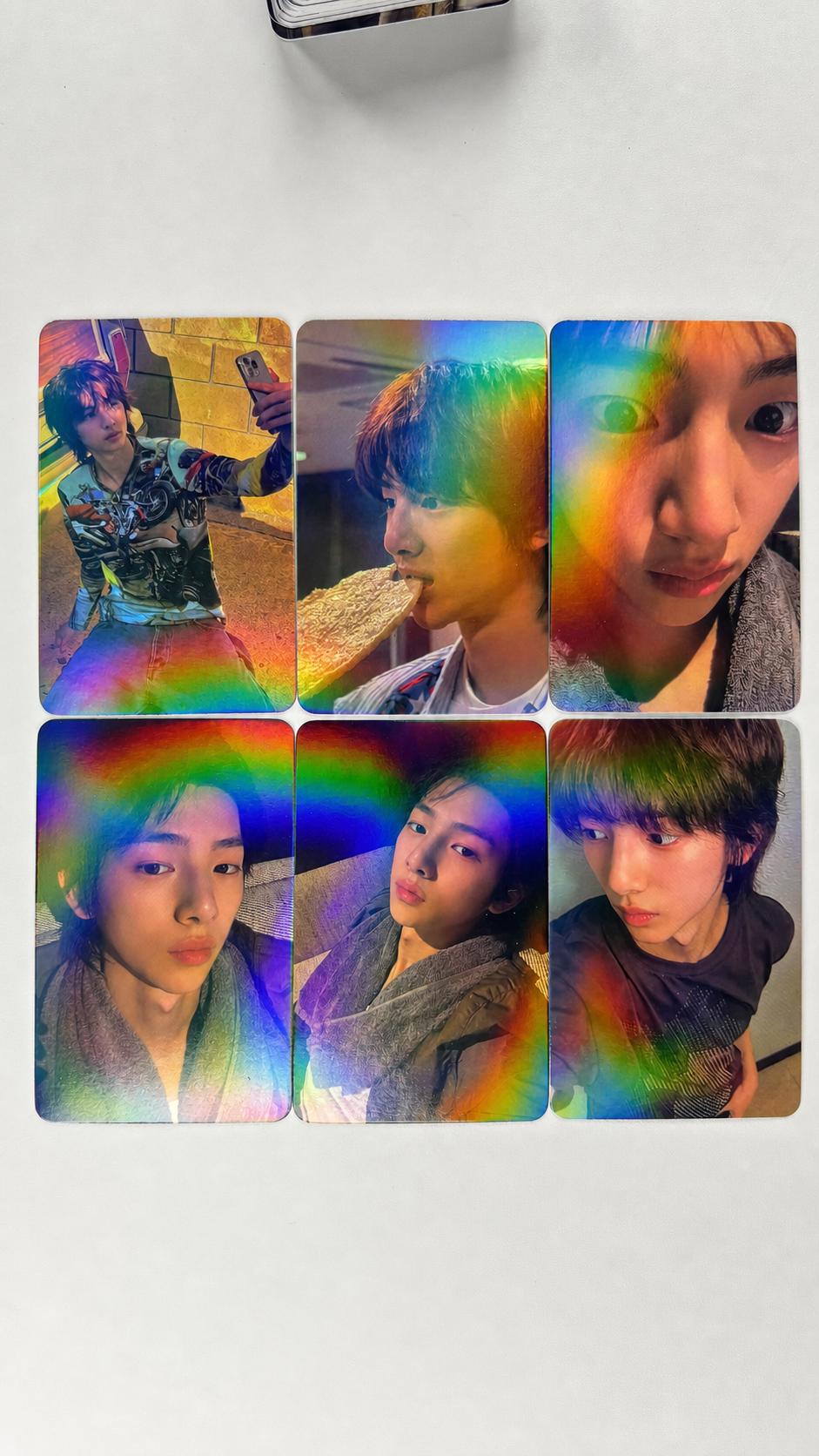 Juhoon CORTIS Kpop Photocards Set: Holographic Lomo Cards (55Pcs)