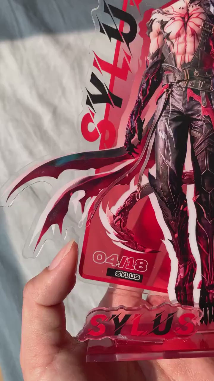 Sylus Dragon Acrylic Stand - Love and Deepspace Qinche Xavier Rafayel Zayne Otoge gamer Ita bag gift C261