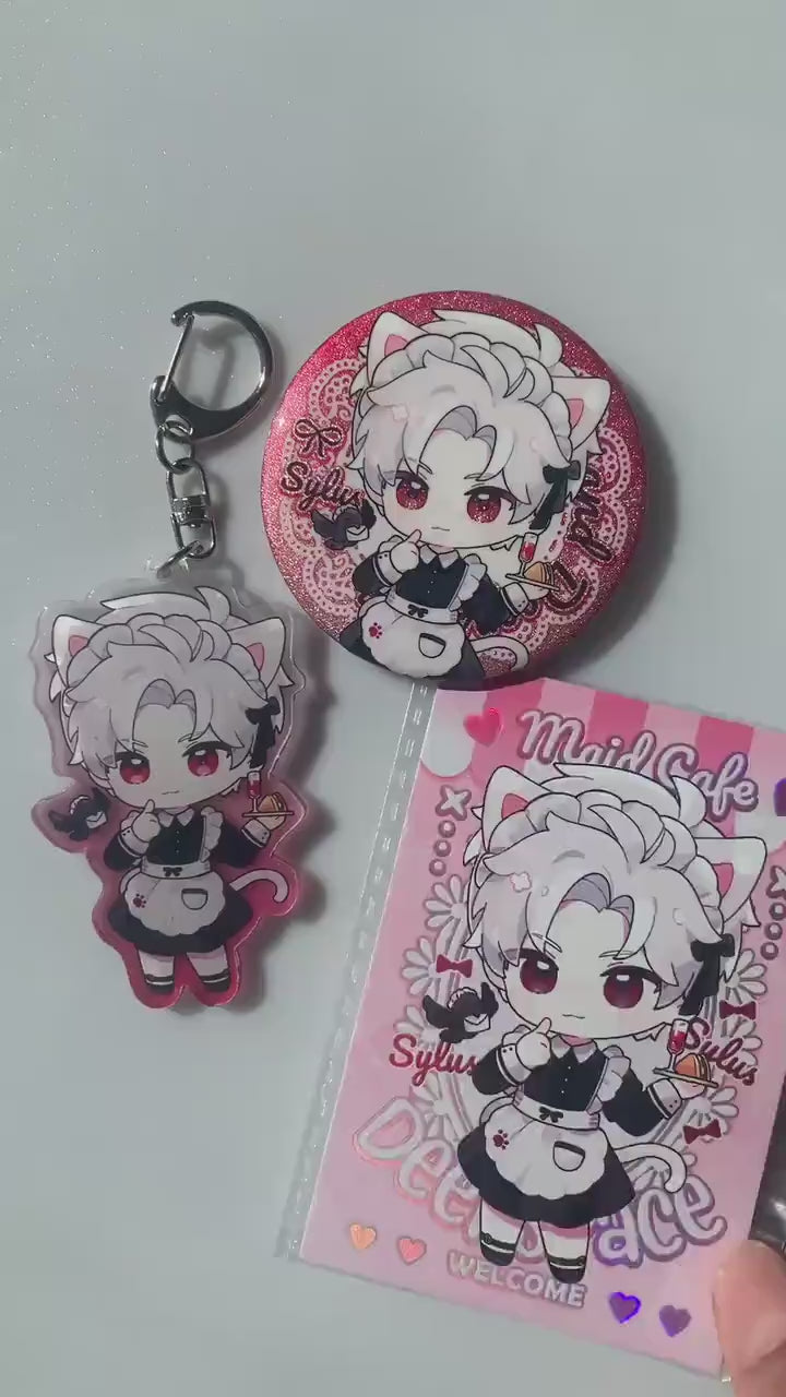 Chibi Sets! Love and Deepspace Sylus Xavier Rafayel Zayne Otoge gamer gift C221