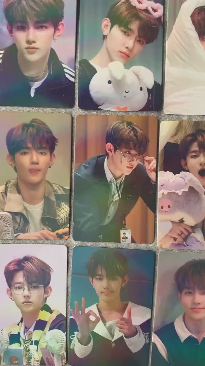 Zhang Hao 55pc/set ZEROBASEONE ZB1 holographic photo cards Kpop merch lomo card C176