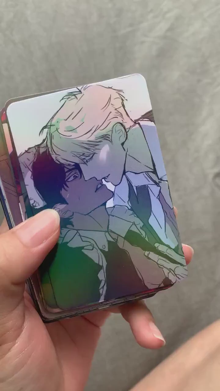 Codename Anatasia 55pc Laser Lomo cards Taekjoo Kwon Zhenya Yaoi Korean Manhwa BL manga C018