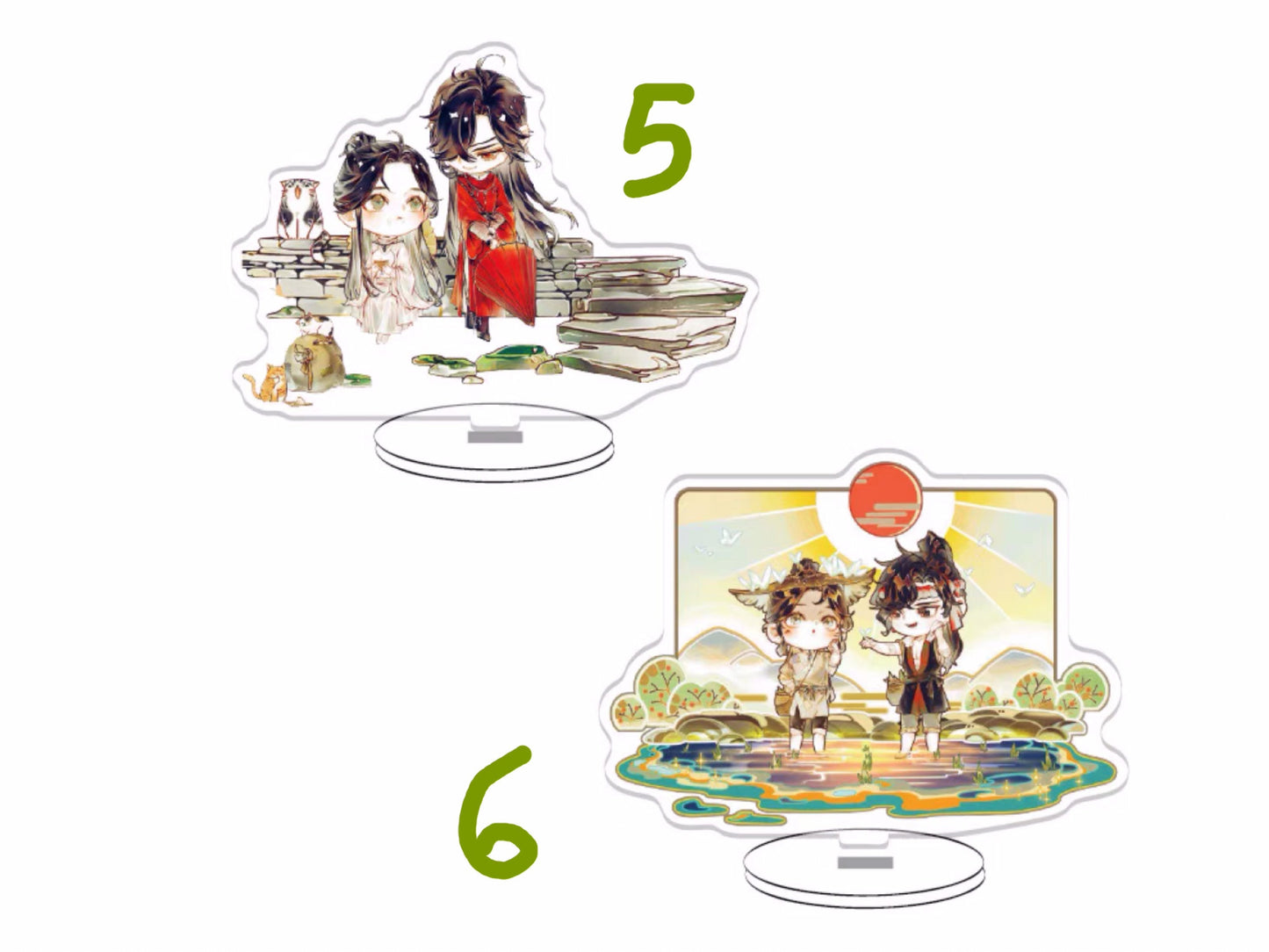 TGCF acrylic standee! Danmei Chibi keychain danmei manhua gift Tian Guan Ci Fu Xie Lian Huacheng Heaven Official’s blessing C077