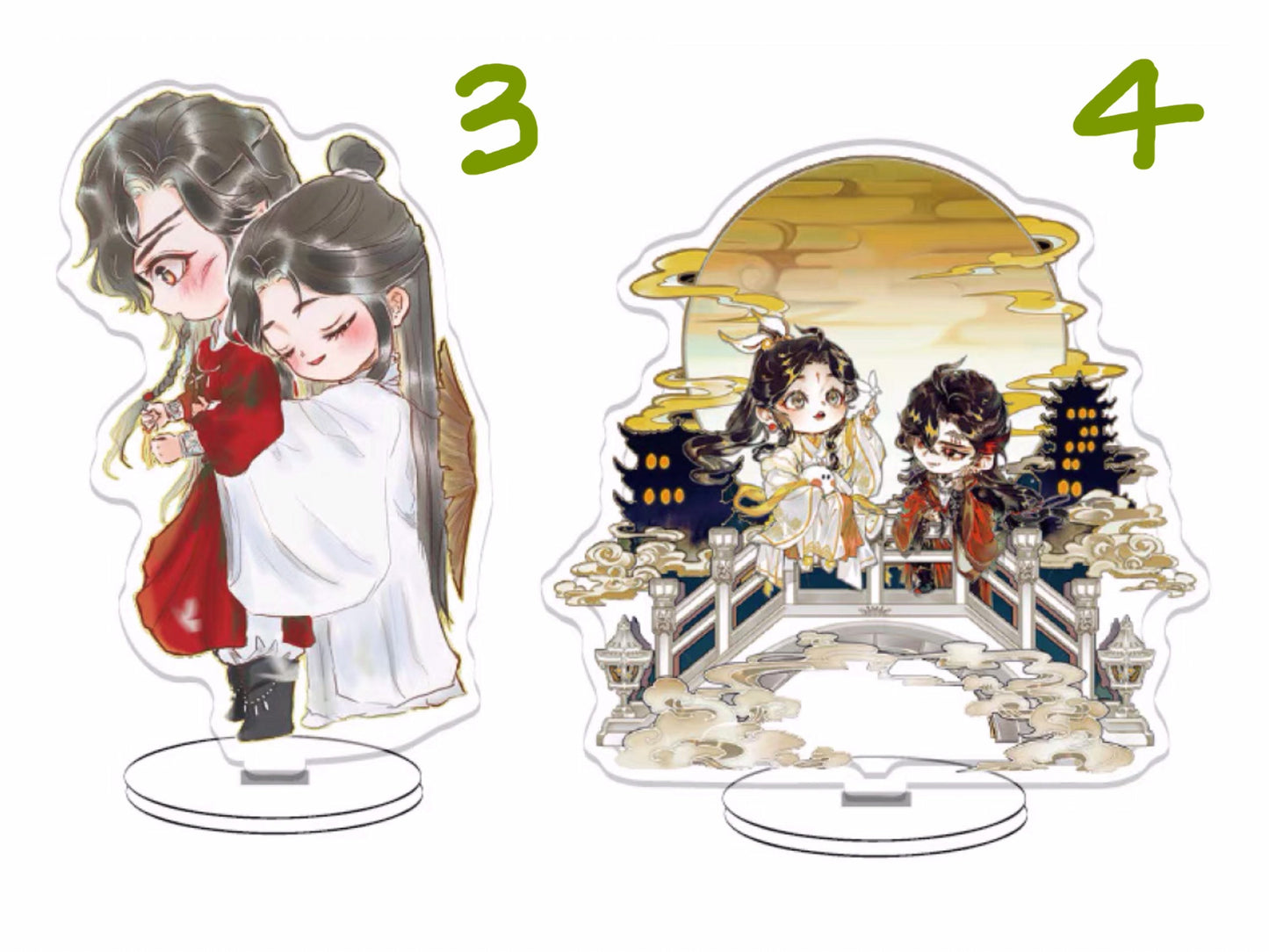 TGCF acrylic standee! Danmei Chibi keychain danmei manhua gift Tian Guan Ci Fu Xie Lian Huacheng Heaven Official’s blessing C077