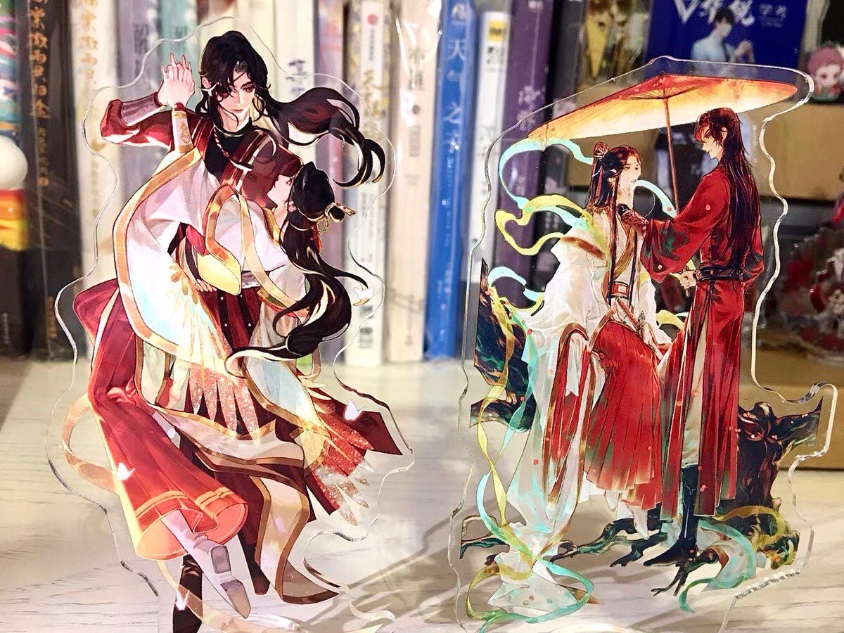 TGCF acrylic standee! Danmei Chibi keychain danmei manhua gift Tian Guan Ci Fu Xie Lian Huacheng Heaven Official’s blessing C077