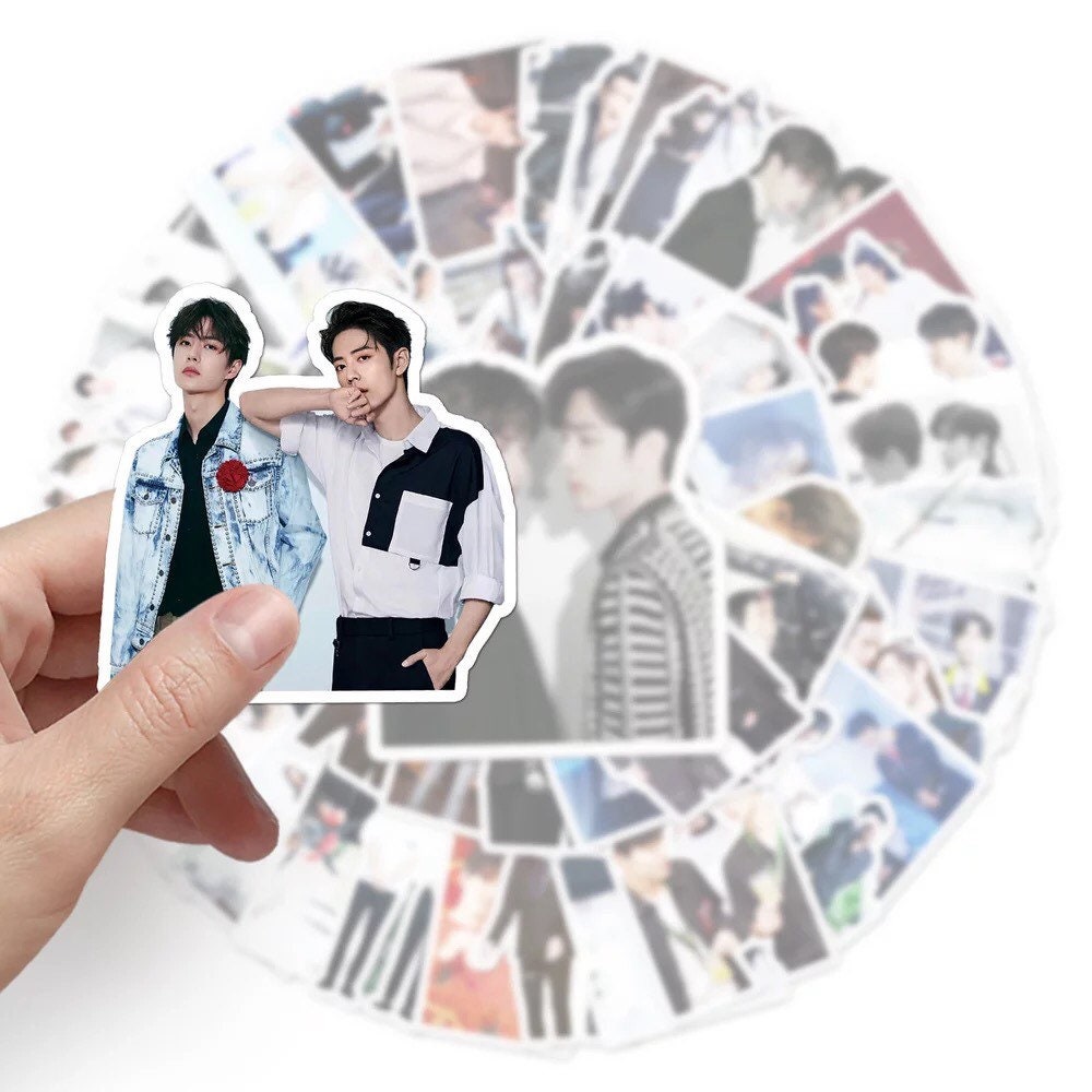 50pc/set wangxian stickers - Wei Wuxian Lan Wangji MDZS fan art gift BL bromance yibo xiao zhan 陈情令 Grandmaster of demonic cultivation C182