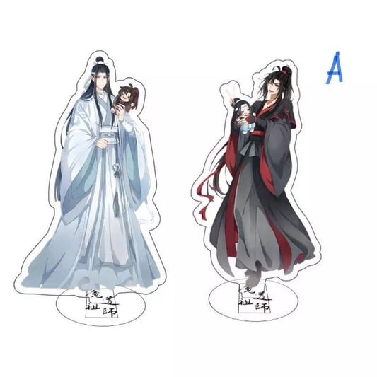 MDZS couple set acrylic standees, Wei Wuxian Lan Wangji Danmei gift BL wangxian Grandmaster of demonic cultivation founder Diabolism C204