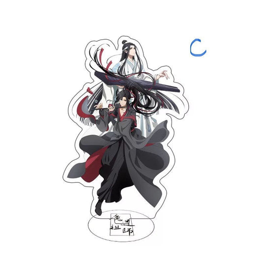 MDZS couple set acrylic standees, Wei Wuxian Lan Wangji Danmei gift BL wangxian Grandmaster of demonic cultivation founder Diabolism C205