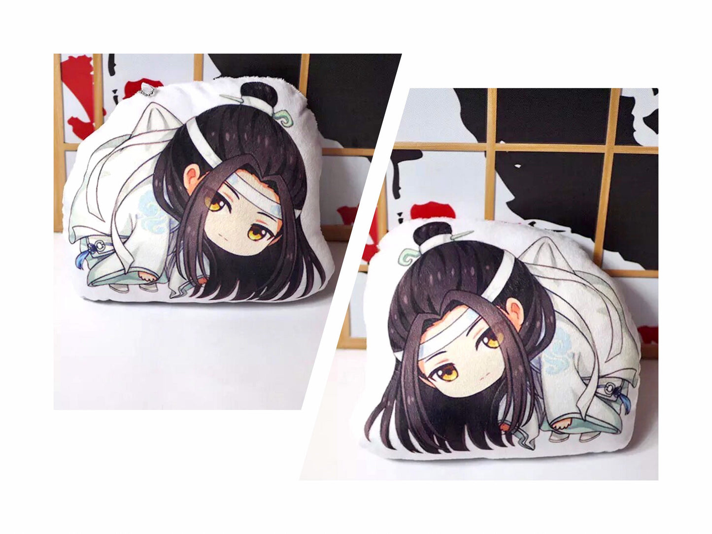 MDZS plushie pillow stuffed cushion Wei Wuxian Lan Wangji mo Dao Zu shi gift BL anime 忘羨陈情令 Grandmaster of demonic cultivation C118