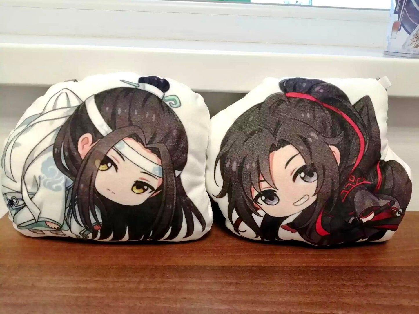 MDZS plushie pillow stuffed cushion Wei Wuxian Lan Wangji mo Dao Zu shi gift BL anime 忘羨陈情令 Grandmaster of demonic cultivation C118