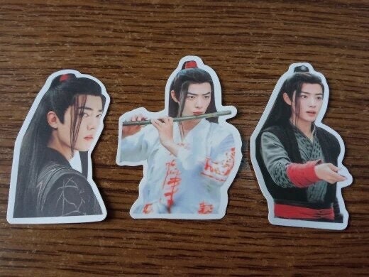 54pc/set The Untamed stickers - Wei Wuxian Lan Wangji MDZS fan gift BL bromance yibo xiao zhan 陈情令 Grandmaster of demonic cultivation C184